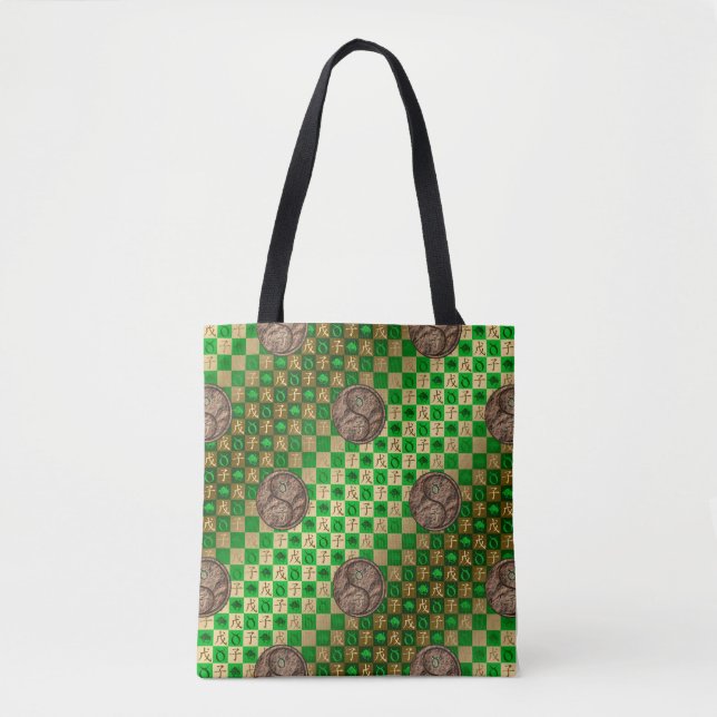 Bolsa Tote Touro & Rato da Terra (Frente)