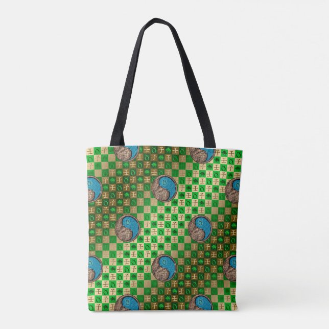Bolsa Tote Touro & Rato de Água (Verso)
