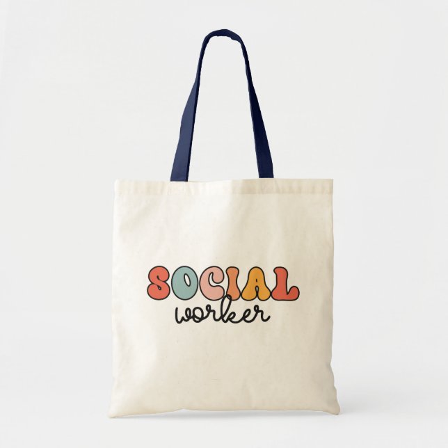 Bolsa Tote Trabalhador Social Retroativo (Frente)