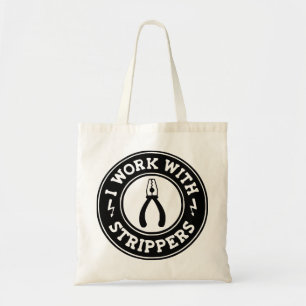 Bolsa Tote Trabalho com strippers #USAPatriotGraphics ©