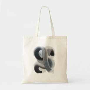 Bolsa Tote Trabalho de arte de Abstrato minimalista