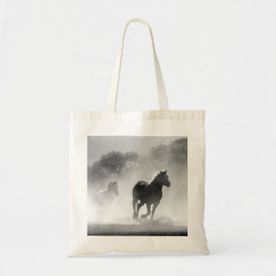 Bolsa Tote Trabalho de arte de Fotografias de Cavalos em Bran