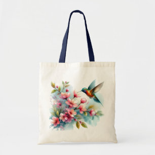 Bolsa Tote Trabalho de arte de pássaro-primavera