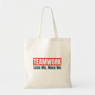 Bolsa Tote Trabalho em Equipe Empresa Inspiradora Funcionário