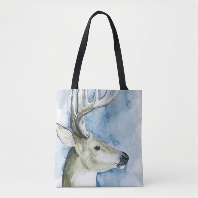 Bolsa Tote Traço de Vantagem - Cor da Água (Frente)