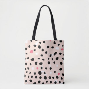 Bolsa Tote Traços do Pincel de Tinta: Textura Artística