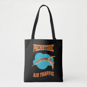 Bolsa Tote Tráfego Aéreo Pré-Histórico Pterodáctilo Dinossaur