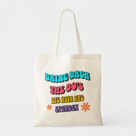 Bolsa Tote Traga de volta os anos 80