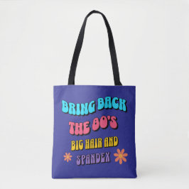 Bolsa Tote Traga de volta os anos 80
