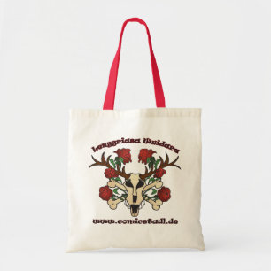Bolsa Tote Tragetasche motivo: Cervo de caveira