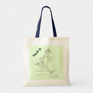Bolsa Tote Trailpaca Feelin ele punho azul