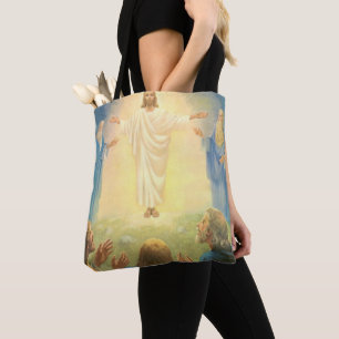 Bolsa Tote Transfiguração de Jesus Cristo, Religião Vintage