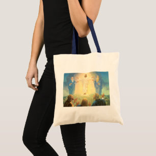 Bolsa Tote Transfiguração de Jesus Cristo, Religião Vintage