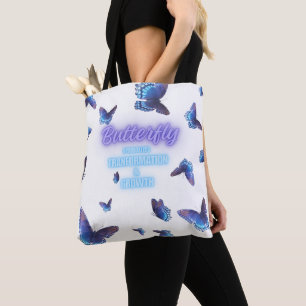 Bolsa Tote Transformação e Crescimento da Borboleta Estética
