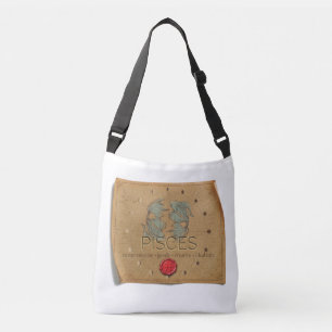 Bolsa Tote Transversal - Peixes - Zodíaco