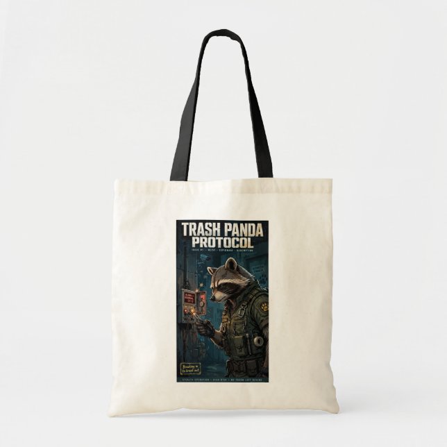Bolsa Tote Trash Panda Protocol (Frente)