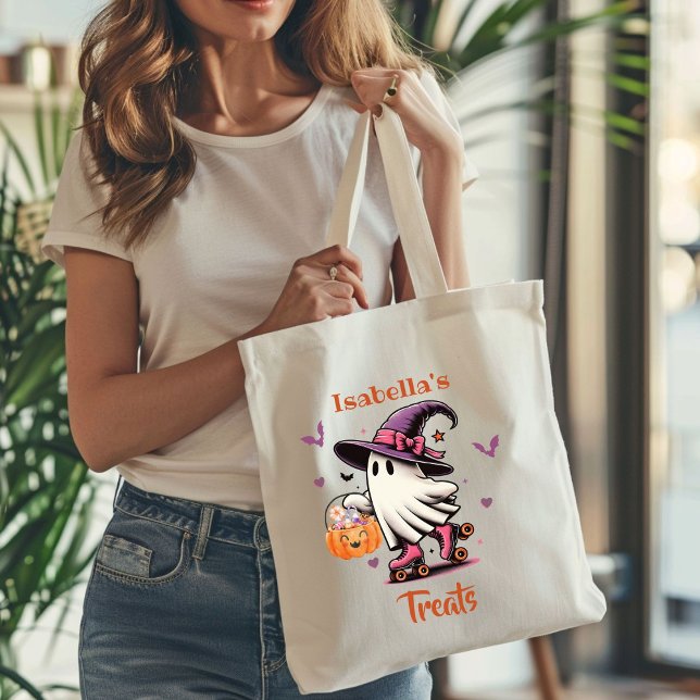 Bolsa Tote Tratações Personalizadas do Fantasma do Fantasma d (Criador carregado)