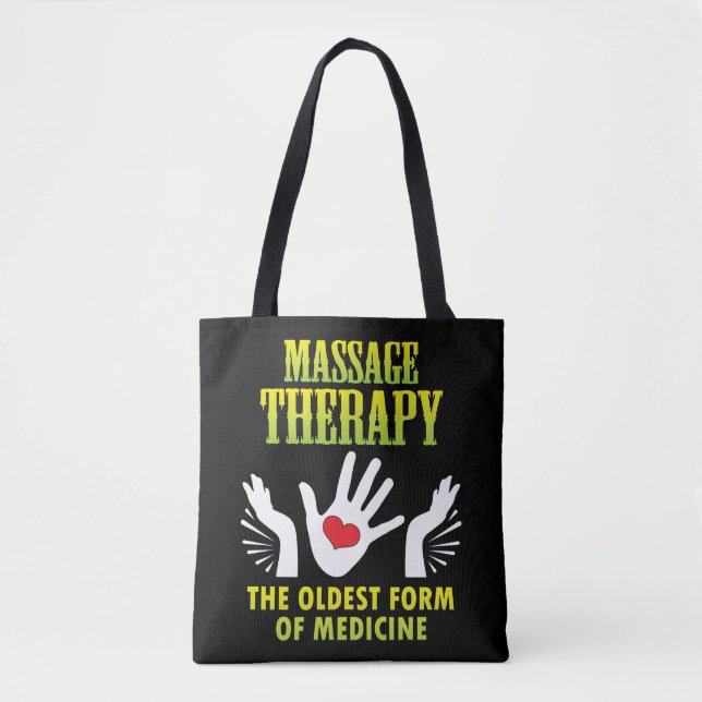 Bolsa Tote Tratamento De Massagem Forma Mais Antiga De Medici (Frente)