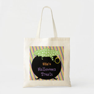 Bolsa Tote Tratamentos de Halloween, Coloridos Personalizados