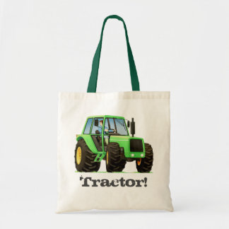 Bolsa Tote Trator de fazenda verde conhecido feito sob