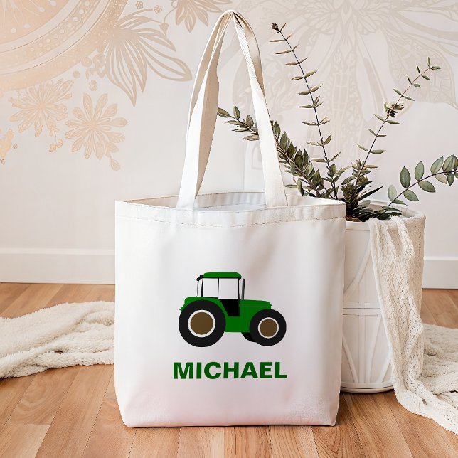 Bolsa Tote Tratorzinho Fazenda Verde (Criador carregado)