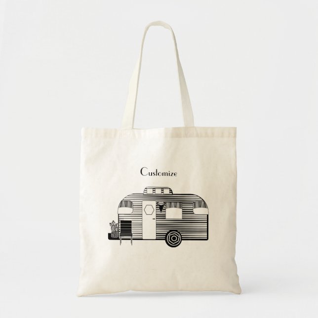 Bolsa Tote Traveler Camper Caravan Thunder_Cove (Frente)