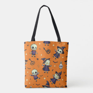 Bolsa Tote Travesseiro de Dia das Bruxas Chic - Festivo Assus