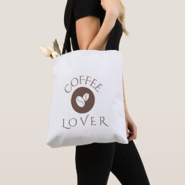 Bolsa Tote Travesseiro Decorativo Amante de Café – Presente d