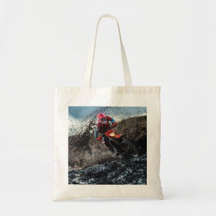 Bolsa Tote Travesseiro decorativo de motociclista