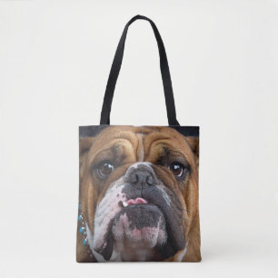 Bolsa Tote Travesseiro decorativo Inglês Bulldog