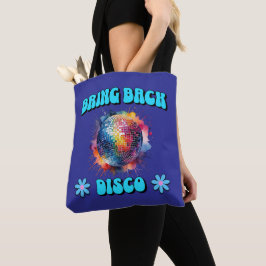 Bolsa Tote Trazer De Volta O Disco