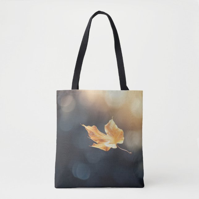 Bolsa Tote Tree Leaf Forest Nature Serene Tranquil (Frente)