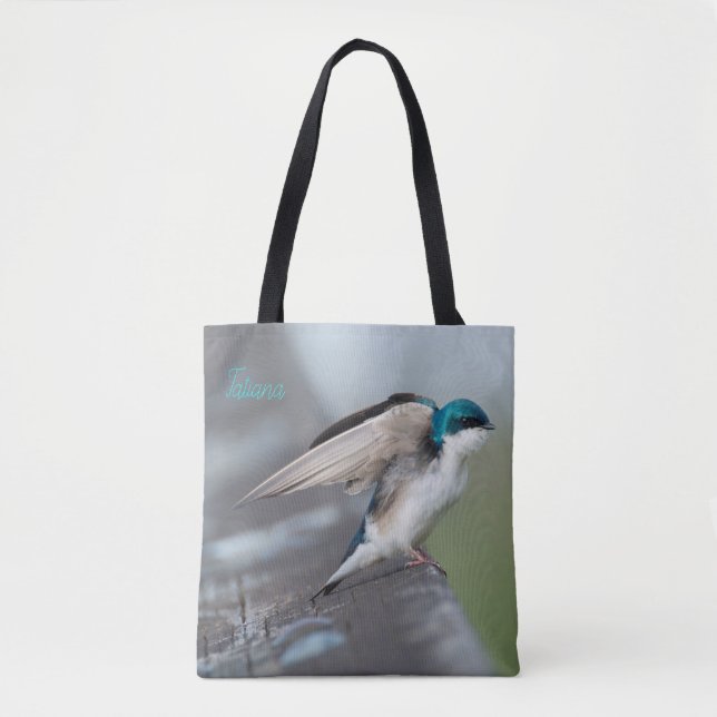 Bolsa Tote Tree Swallow (Frente)