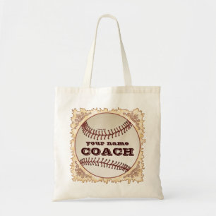 Bolsa Tote Treinador Baseball