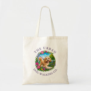 Bolsa Tote Treinador de passeio de cães Cockapoo