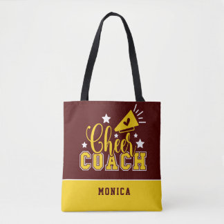 Bolsa Tote Treinador de Saúde Personalizado Marão e Amarelo