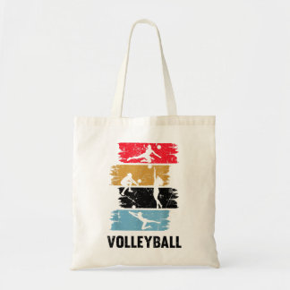Bolsa Tote Treinador de Voleibol Retro Vintage para Jogador d