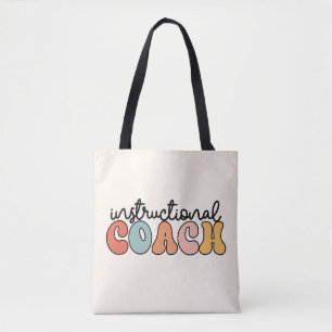 Bolsa Tote Treinador educacional Retro