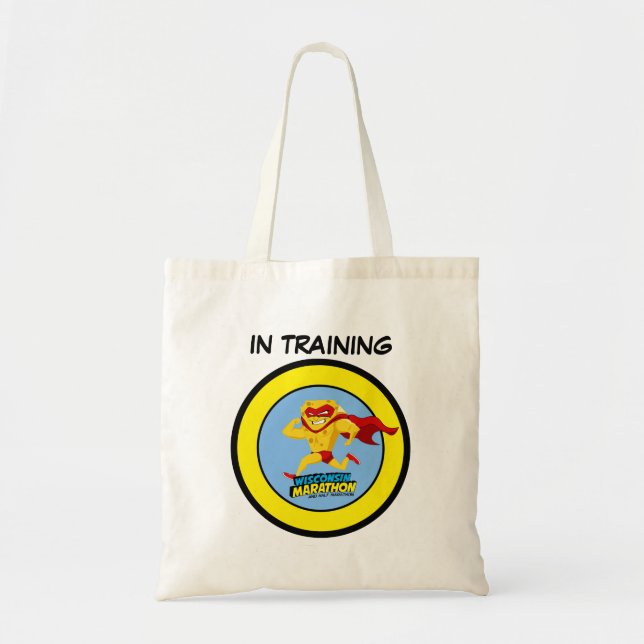 Bolsa Tote Treinamento da maratona de Wisconsin (Frente)