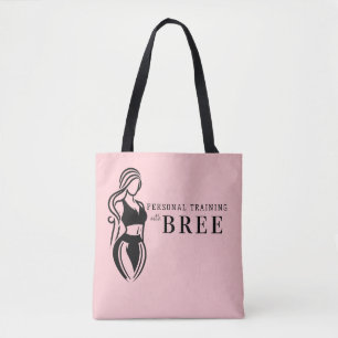 Bolsa Tote Treinamento Personalizado de Fitness Feminino Mini