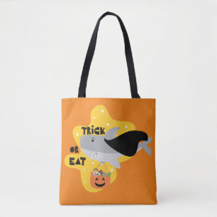 Bolsa Tote Treino de Halloween de Tubarão
