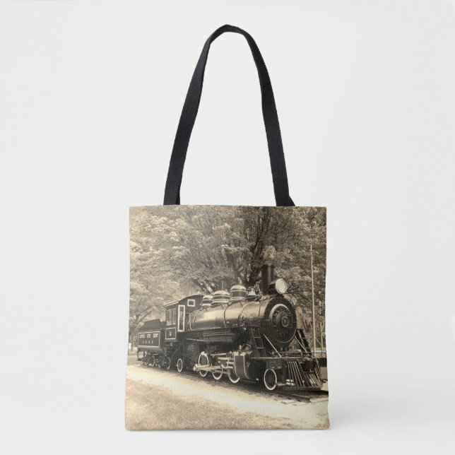 Bolsa Tote Trem clássico (Frente)