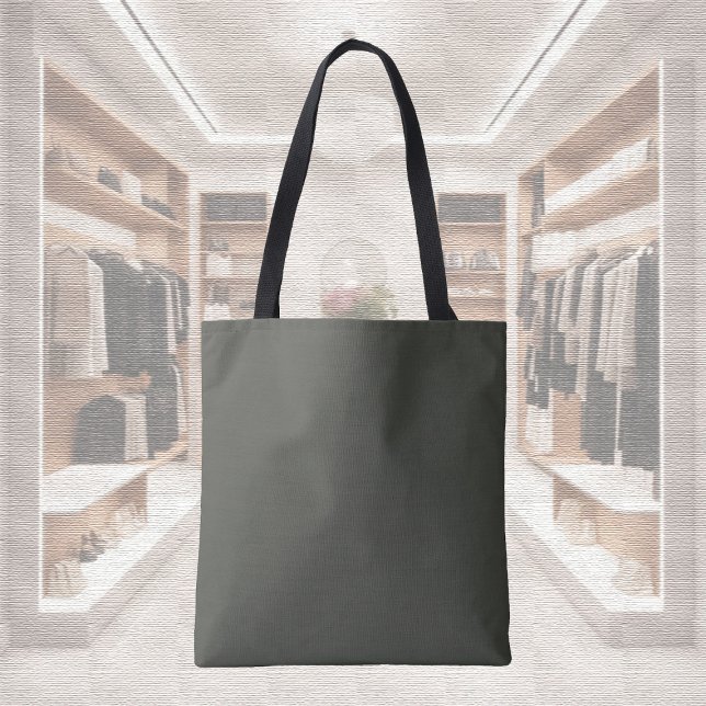 Bolsa Tote Trend Color - Cinza Floresta Escuro (Criador carregado)