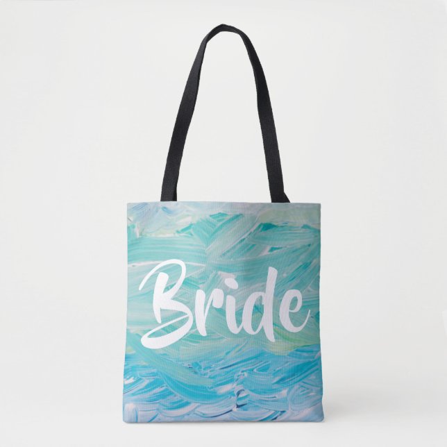 Bolsa Tote Trendy Blue Bride (Frente)