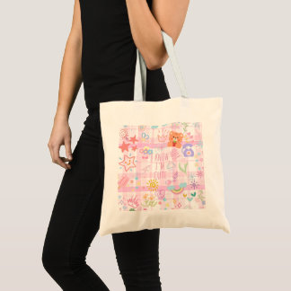 Bolsa Tote Trendy Bonito Doodle Tote Bag
