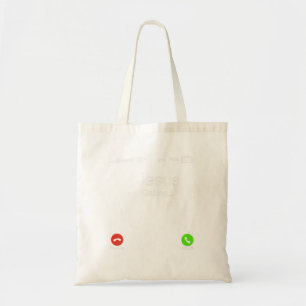 Bolsa Tote Trendy Christian Graphic Jesus Chamando
