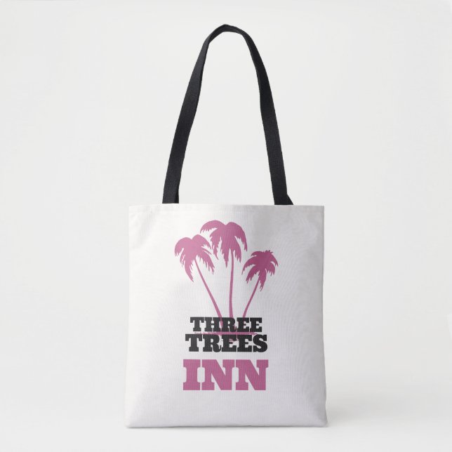 Bolsa Tote Três Árvores Inn (preto) (Frente)