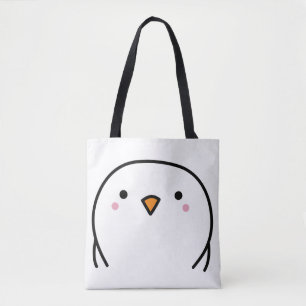 Bolsa Tote Três aves no arame