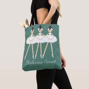 Bolsa Tote Três Ballerinas Cuecas, vestidos brancos