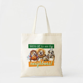Bolsa Tote Três Bulldogs Vestidos